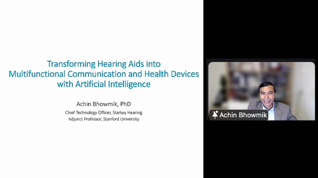 It was an honor to give the keynote presentation at The Deaf and Hard of Hearing Accessible Technology’s State of Science Conference at <a href="/GallaudetU/">Gallaudet University</a>. 

Innovation is changing the future of accessibility, and @StarkeyHearing is advancing AI-powered hearing tech that improves lives.