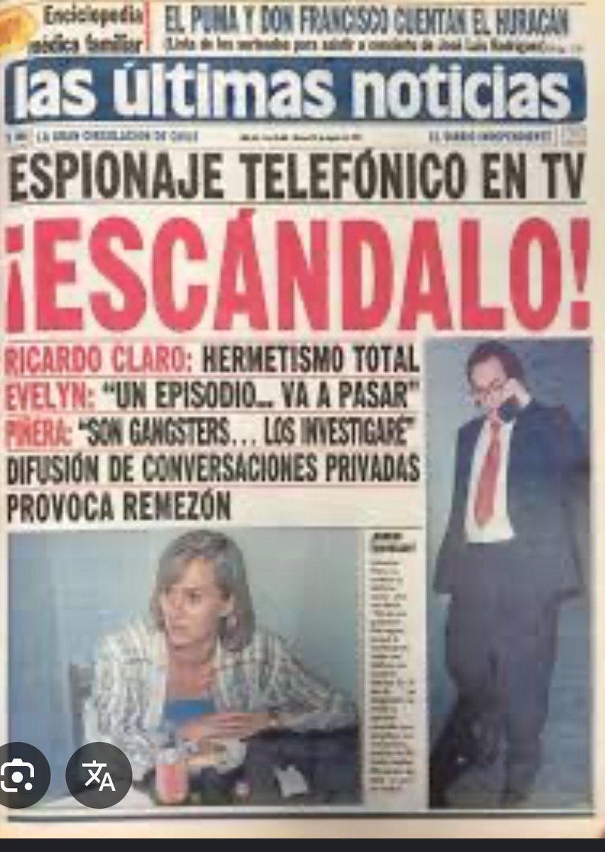 Que nos paso.?. Fácil.!!.
Estamos frente a una coalición político como
Chile Vamos.
Que usara la traición de Matthei para llegar al poder.
Pidió "perdón" a Piñera cuando lo traiciono.
y ese perdón de nada valió.
15 años después, usa los mismos métodos con Kast
Matthei no cambia.