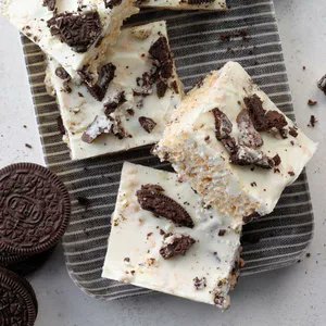 For National Rice Krispies Treats Day, how about a recipe for #Oreo Rice Krispies Treats: t.ly/TG0eN?  Plus, more recipes and who invented Rice Krispies Treats: t.ly/ieGpu. #Snack <a href="/RKTreats/">Rice Krispies Treats®</a>