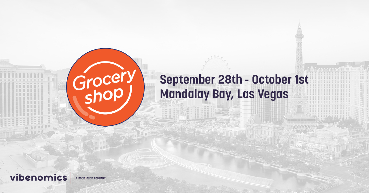 Vibenomics's tweet photo. Vibenomics is thrilled to be at #Groceryshop2025 on September 28th - October 1st in Las Vegas!

If you're shaping winning in-store strategies for a rapidly evolving market, let's connect. Send us a DM to schedule time with Dave at #Groceryshop!

@Groceryshop  #RetailMedia #CPG https://t.co/JM7rM0oR5m
