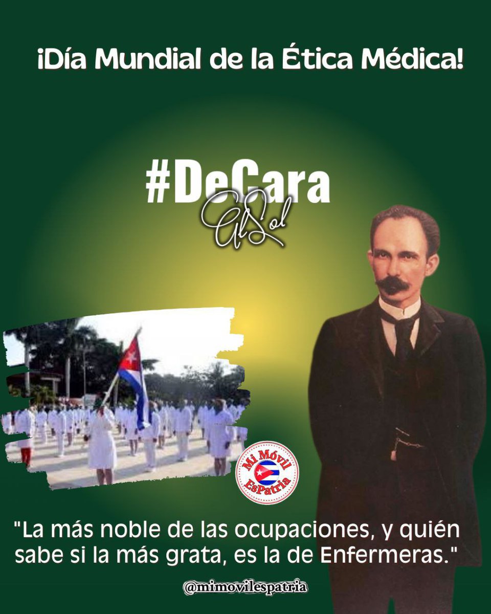 <a href="/mimovilespatria/">mimovilespatria</a> Ser médico es desempeñar la más noble de las ocupaciones.

Pero ser médico cubano es todavía un privilegio mayor, al sanar a la gente con más amor que medicinas.

#TumbaElBloqueo a Cuba.
#MiMóvilEsPatria