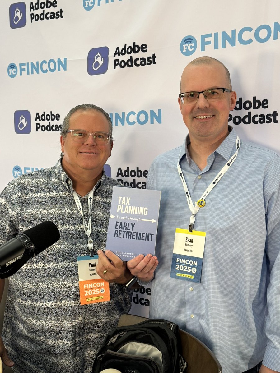 FILIGHTER1's tweet photo. Enjoyed learning about Tax Strategy and Planning from @SeanMoneyandTax in our interview @FinCon missed you @MeasureTwiceMNY 

https://t.co/Ij2Nh2ySWs https://t.co/cyYd9yW693