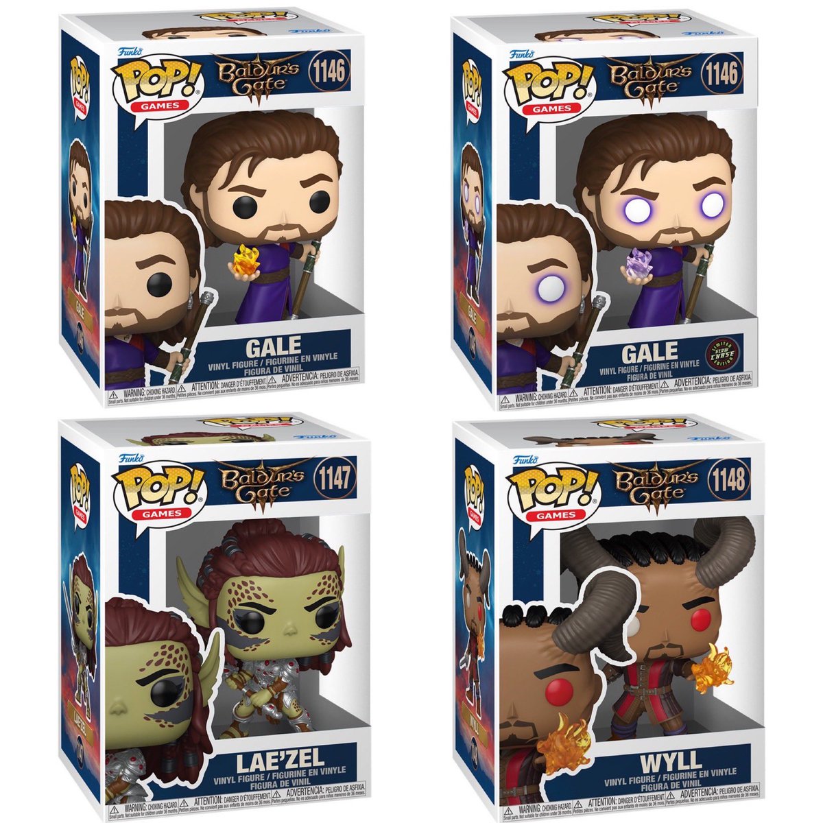 FunkoPOPsNews's tweet photo. First look! Baldur's Gate 3 Funko POPs! 🎲 Gather your party! Dropping at the links below.. tomorrow! 9AM PT ~
   EE ~ https://t.co/PhHARv92U2
   Amzn ~ https://t.co/zcsEXfarDd
#Ad #FPN #FunkoPOPNews #Funko #FunkoPOP #BaldursGate3 #BG3 https://t.co/Vda0RsPW8E