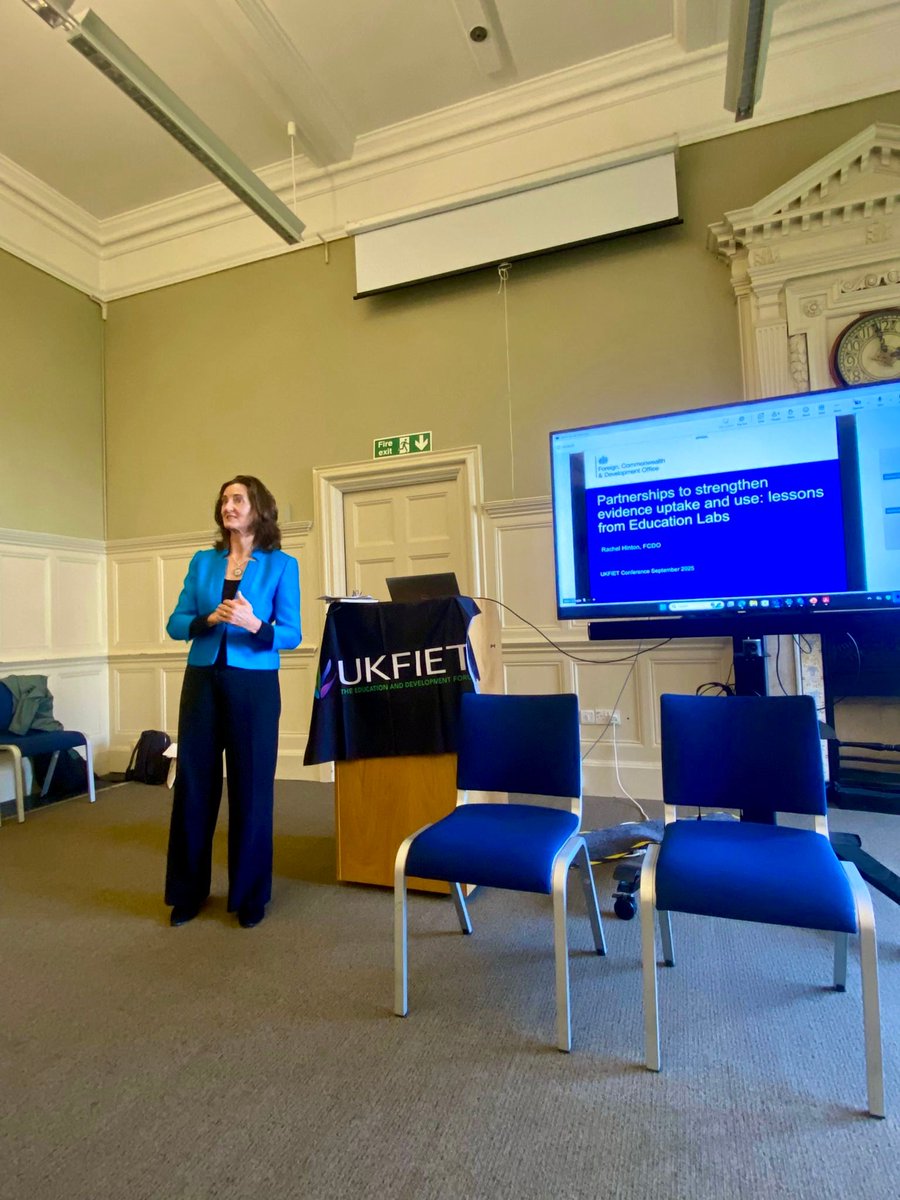 WWHGlobalEd's tweet photo. This week at @UKFIET, @WWHGlobaled convened a panel on the important theme of ‘Partnerships to strengthen evidence uptake and use: lessons from Education Labs’, bringing together embedded teams, technical partners, collaborators and funders of #EdLabs. https://t.co/6G302KuP7f