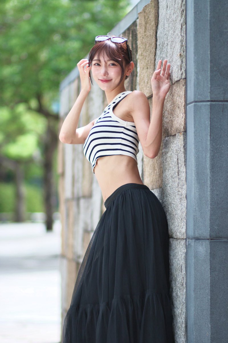 Sarumika1968's tweet photo. 2025.9.13　fresh！屋外大撮影会
モデル：犬飼るい さん
(掲載許可済) https://t.co/8ESOWEKoAg