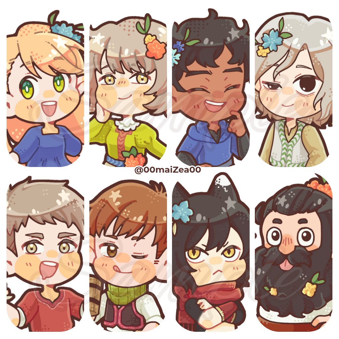 00maiZea00's tweet photo. never post 'em before, so here ya go!🌷🌱🌠

#dungeonmeshi #comipara5 #artidn https://t.co/HWsIeR5LL3