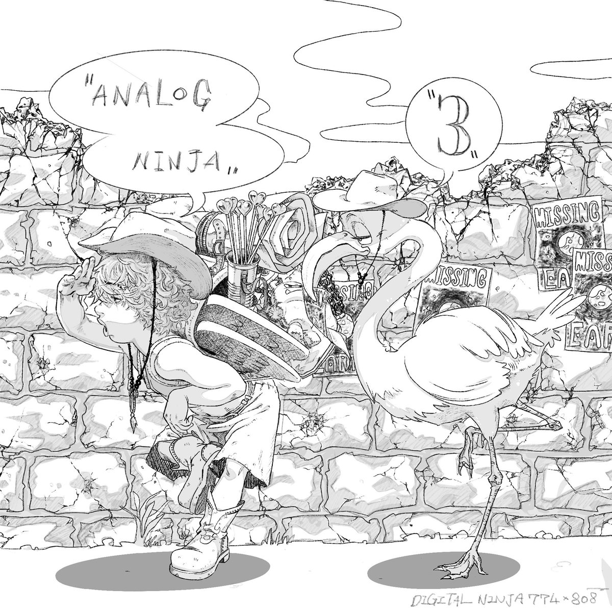 配信開始📡⚡️

808 - “ANALOG NINJA 3”

linkco.re/V0sdXT2n

01. 1 Round
02. Stay Gold
03. Cry Baby
04. 蛍
05. 絆創膏
06. おやすみ
07. 温泉
08. 思うままに
09. ずっと、、

Produced by DIGITAL NINJA 774
Artwork by 坂本レクサス