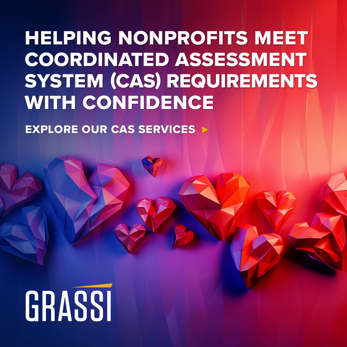Strong I/DD programs depend on meeting Coordinated Assessment System (CAS) requirements. Grassi supports New York nonprofits in implementing and strengthening CAS. hubs.li/Q03JQjc30 #CASservices #IDD #MissionDriven
