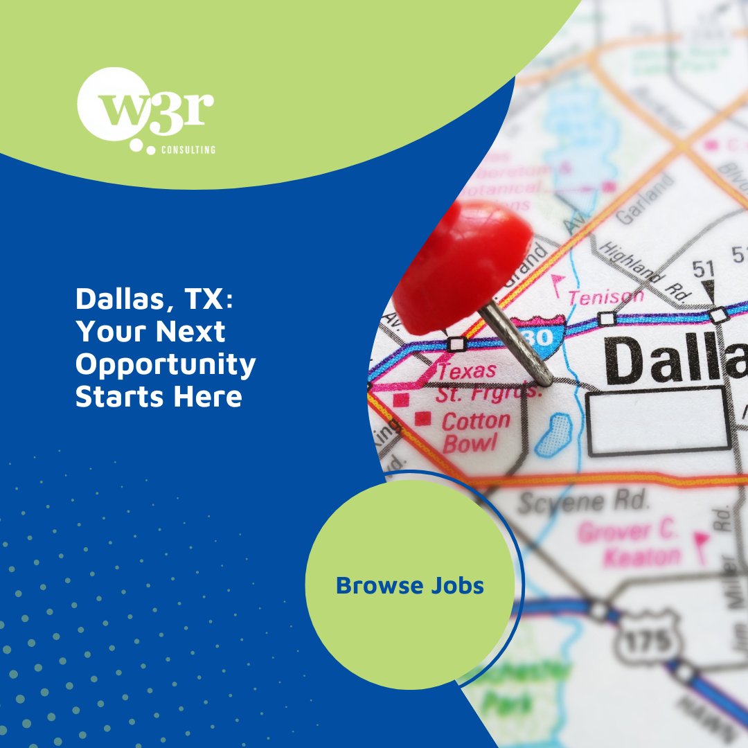 Dallas talent, we see you. Whether you:  

 ✅ Build smart, scalable data pipelines.  

 ✅ Craft clean, efficient code.  

 ✅ Deliver compassionate care.  

 ✅ Keep pharmacies running smoothly.  

There’s a full-time or contract tech or healthcare role for your expertise. And
