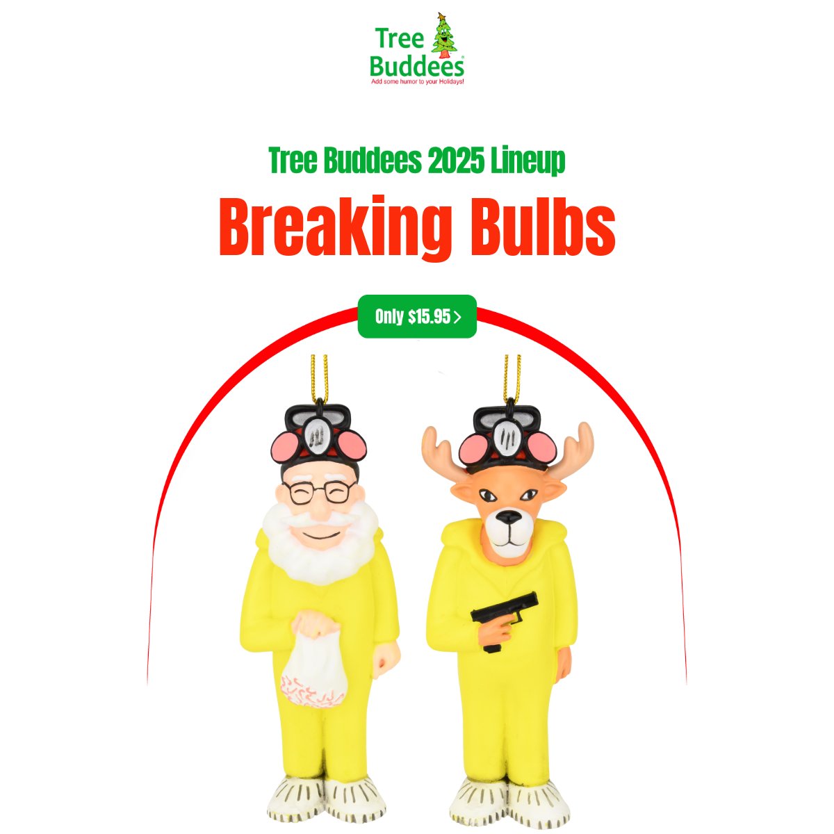 TreeBuddees's tweet image. 😂 Santa &amp;amp; Rudolph: cooking up holiday spirit one bulb at a time.
#TreeBuddeesOrnaments #BreakingBulbs