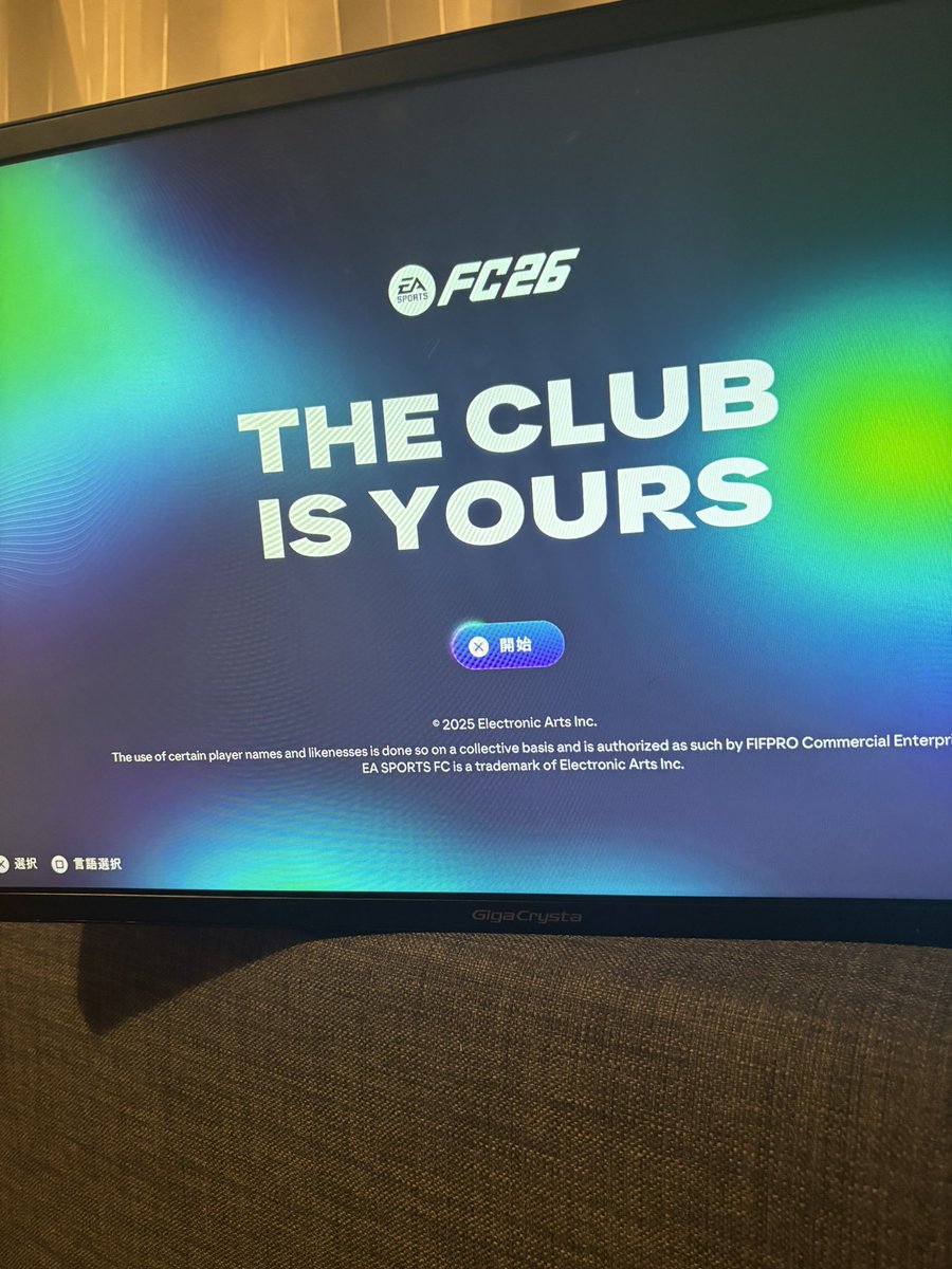 開幕しました
#FC26