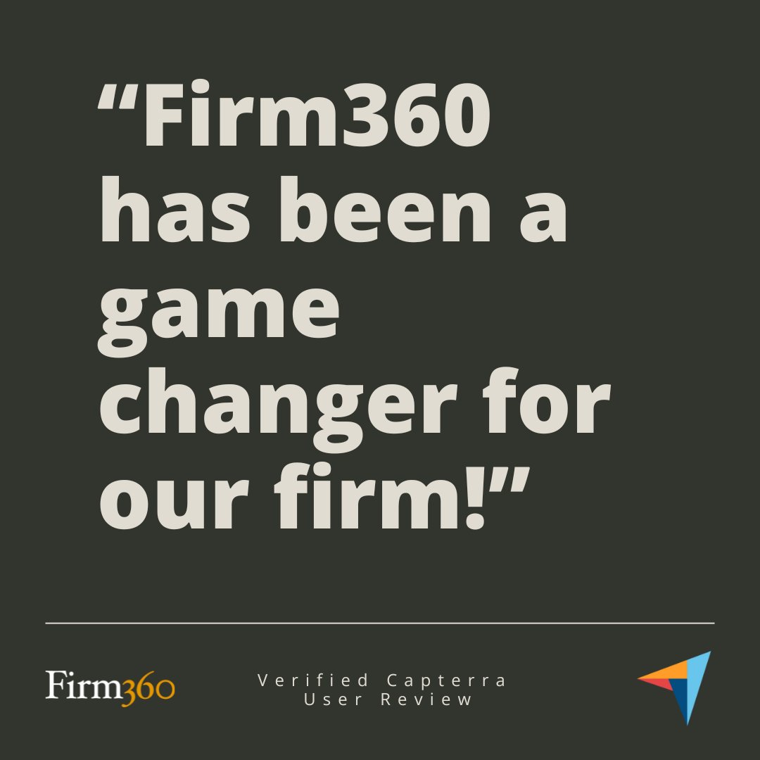 firm360's tweet image. “Firm360 has been a game changer for our firm — efficiency, security &amp;amp; support have transformed tax season!” ⭐⭐⭐⭐⭐ – Verified Capterra Review

👉 Ready to see what Firm360 can do for your firm? Learn more at hubs.ly/Q03HZ9Tc0

#Accounting #Firm360 #WorkflowEfficiency