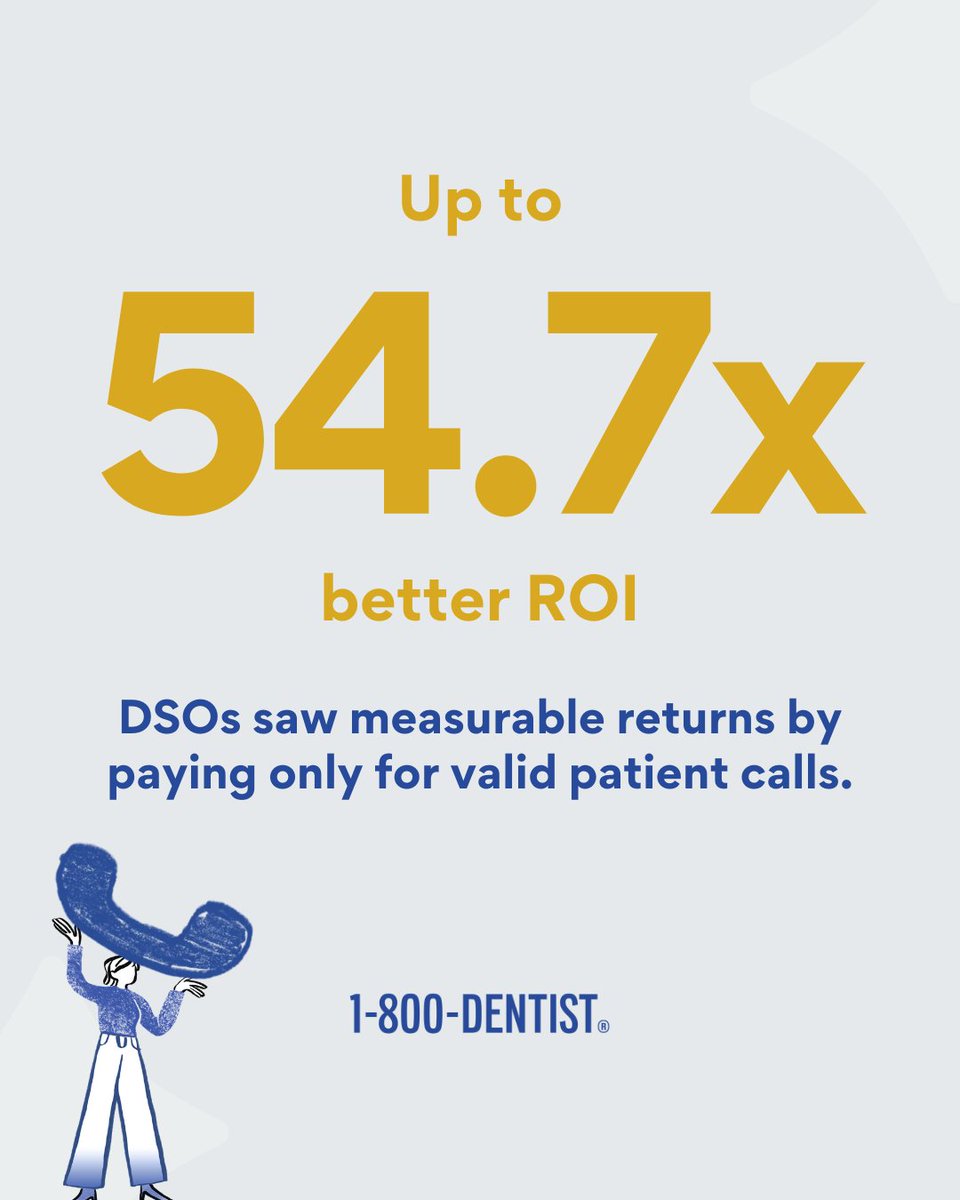 1-800-DENTIST for Dentists tweet media