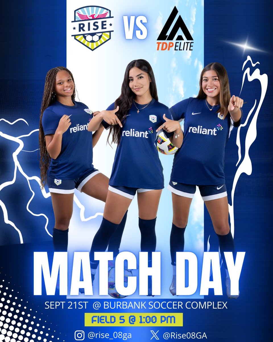 Callin' Baton Rouge!!! Headed to Louisiana this weekend for a matchup against <a href="/LATDPElite/">Louisiana TDP Elite</a>

Louisiana coaches, we'd love to see you on the sideline!

<a href="/RaginCajunsSOC/">Louisiana Ragin' Cajuns® Soccer</a> <a href="/LATechSOC/">LA Tech Soccer ⚽</a> <a href="/ULM_Soccer/">ULM Soccer</a> <a href="/McNeeseSoccer/">McNeese Soccer</a> <a href="/Nicholls_SOC/">Nicholls Soccer</a> <a href="/NSUDemonsSOC/">NSU Soccer</a> <a href="/LionUpSoccer/">Southeastern Soccer</a>  

<a href="/coachkevincross/">Kevin Cross</a> <a href="/RISEGirlsAcdmy/">RISE Girls Academy</a>