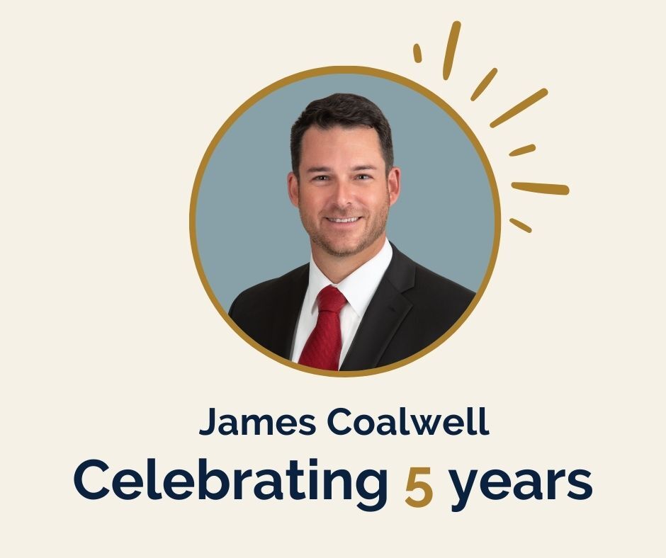 Please join us in congratulating James Coalwell, Vice President, Commercial Banker, who is celebrating his 5-year milestone work anniversary at Crews Bank &amp; Trust. Thank you for your dedication, James!

Member FDIC | Equal Housing Lender