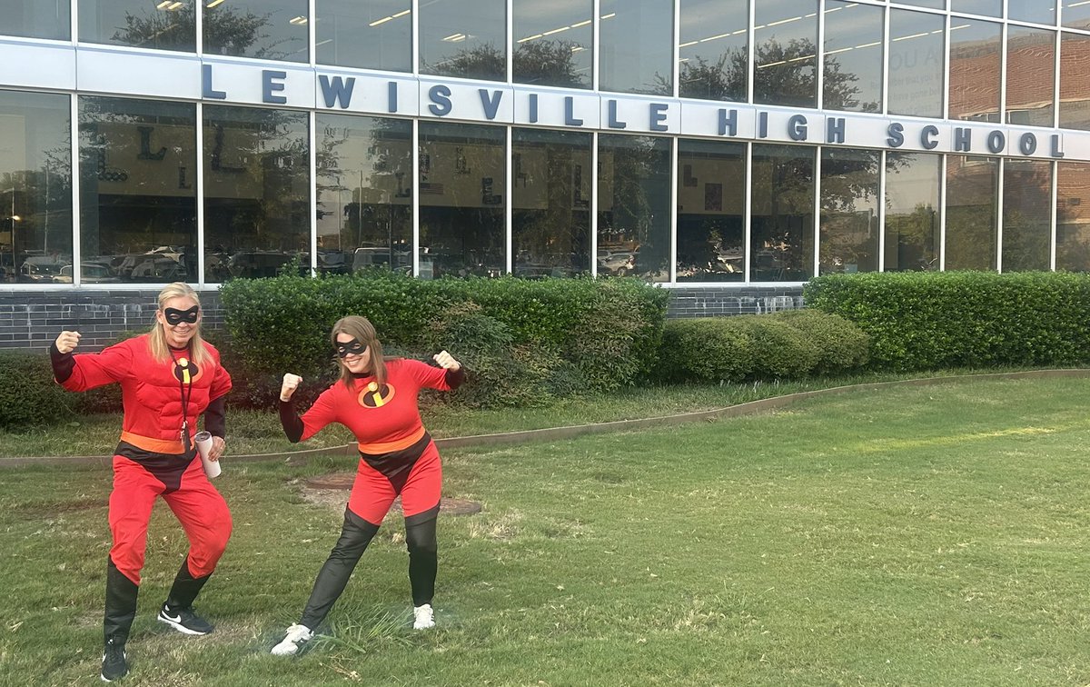 lewisvilleHScou's tweet image. Super Hero Day @LewisvilleHS for #LISDbekind week!