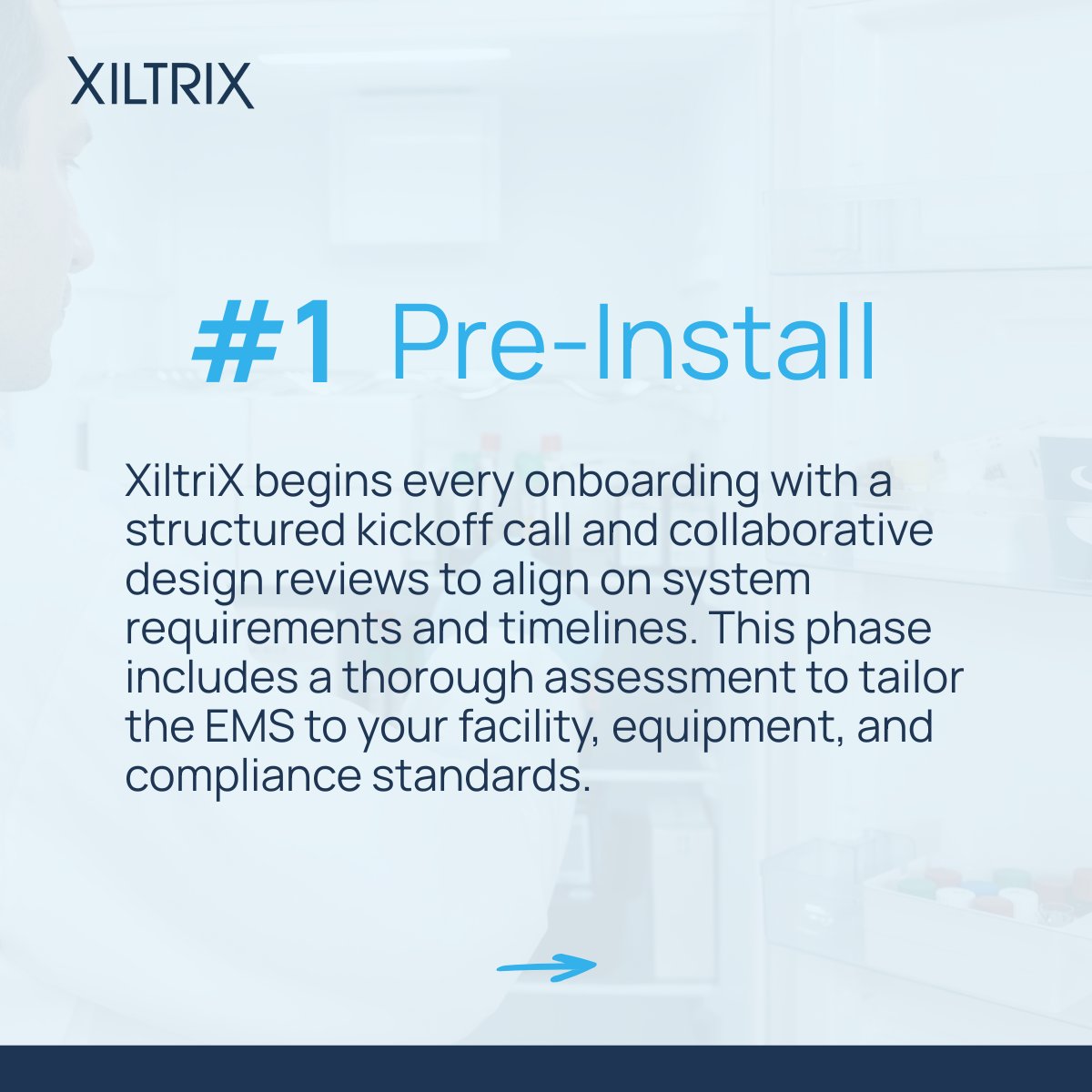 xiltrix's tweet photo. Implementing an environmental monitoring system isn’t just plug-and-play, it’s about long-term reliability, compliance &amp; peace of mind. XiltriX offers hands-on, expert-led onboarding from day one.

Ready for a smarter, safer lab? Let’s get started.

#LabCompliance #SafetyNetTeam https://t.co/zFT6aXUhD5
