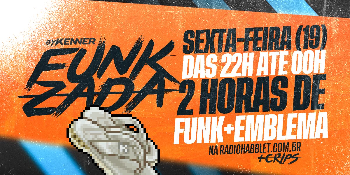 rhabblet's tweet image. Você está convidado para a maior festa ao vivo do Hotel! Serão 2h com o melhor do funk, animando toda a comunidade.

🏆 No final, conquiste raros exclusivos e o emblema oficial da Kenner: O barulho mais famoso das quebradas.

📅 Sexta (19) | ⏰ 22h às 00h | RádioHabblet + Crips