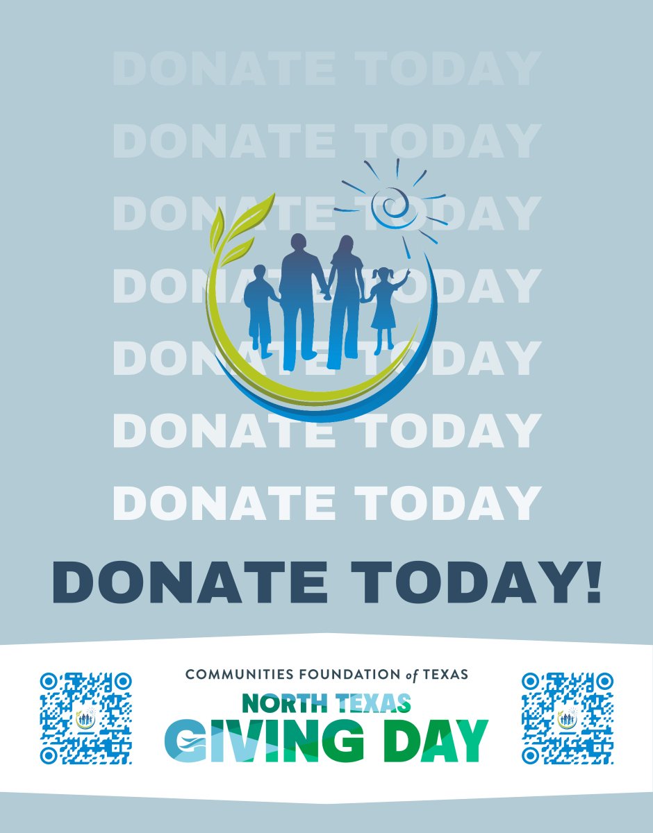 📷 See it. Believe it. Do it. Donate Today!
Donate Today isn’t just a phrase—it’s your chance to change a family’s tomorrow.
#DonateToday #Give25In25 #FamiliesFirst #HelpUsReachOurGoal #NorthTexasGivingDay #NTxGivingDay