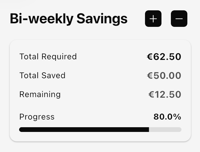 GLeMartret's tweet photo. Day 108 of building after 9-5
Reworked notifications to follow each user’s saving frequency instead of monthly. Built a TestFlight version to validate both the new saving options and reminders.

#buildinpublic #IndieDev #mobileapp https://t.co/uYBVjc7oen