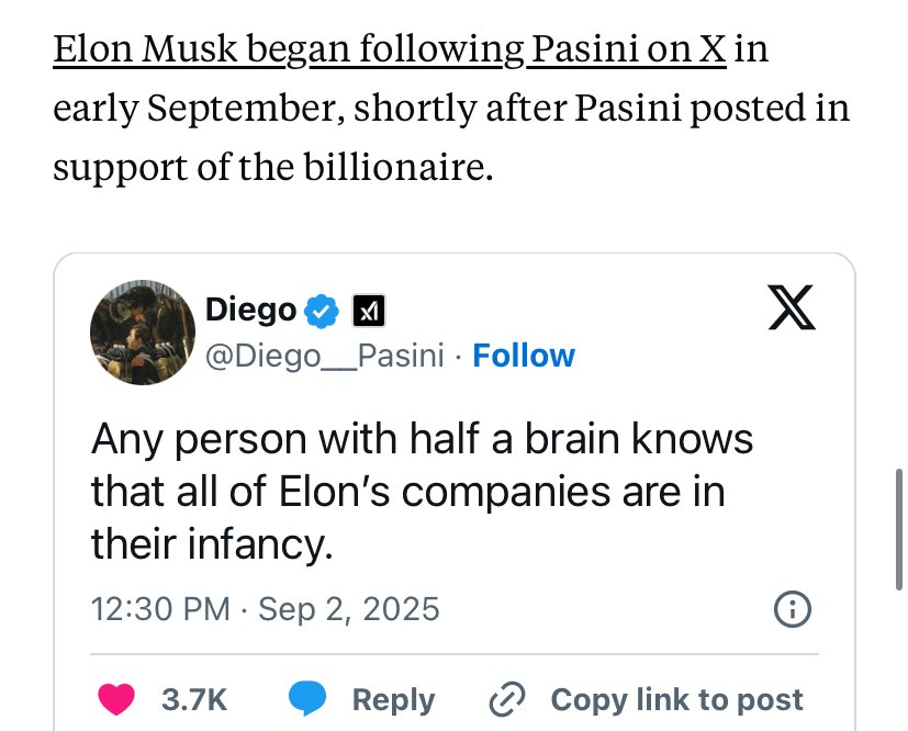 I feel like Elon’s trend of hiring extremely young dudes that are obsessed with him is actually very creepy?