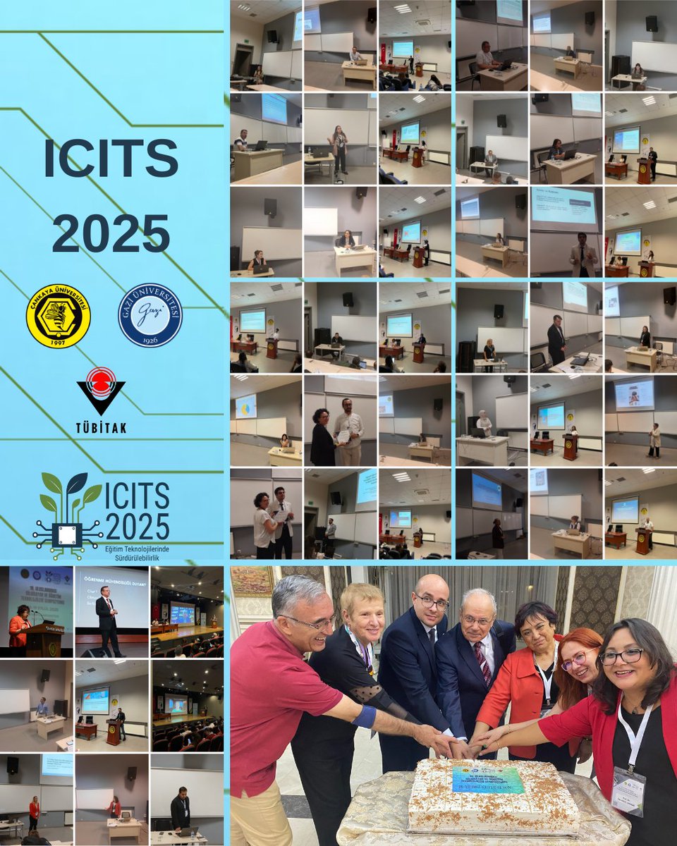 🎉18. Uluslararası Bilgisayar ve Öğretim Teknolojileri Sempozyumu'nun ilk gününü tamamladık.👏