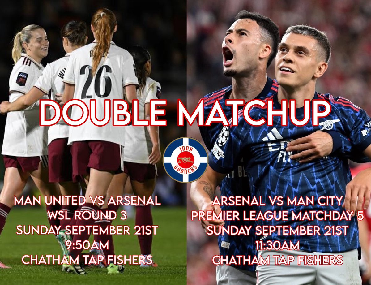 We’ve got an exciting Sunday ahead of us! First we have the women’s team facing Man United at 9:50. Then the men’s team facing Man City at 11:30. Let’s hope for a win from both of our teams against the Manchester duo! Doors will be open at 9:45. Expect a crowd for 11:30.