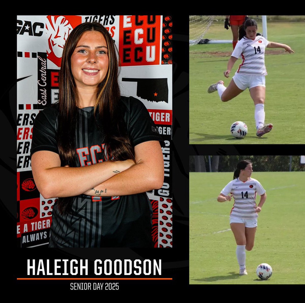 GAME DAY, Senior week shout out to Haleigh Goodson! Thank you for leading with grit, strength, and fearless tackles every game. You held it down, every single time! 🧡🐅
#SeniorWeek #EarnTheRight #onceatigeralwaysatiger🐯