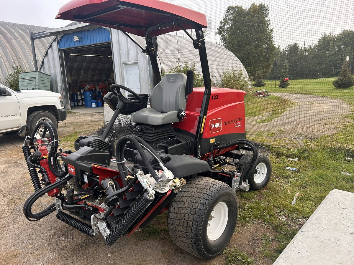 New addition to the fleet :) 
Thank you Turf Care (Toro) for the continuation of products that we can rely on.
#turfcare 
#toro