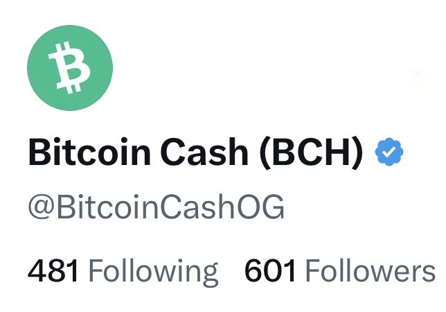 Bitcoin Cash Hub (@bitcoincashog) on Twitter photo Milestone 2 - 1000 Followers (60% Complete!)
What a way to end the week, <a href="/BitcoinCashOG/">Bitcoin Cash (BCH)</a>'s growth
is accelerating and we have shot past 600 followers! ๐ฅณ
Thanks to all your help, we're over half way towards hitting the 2nd milestone of 1000 followers ๐ช
The journey to becoming the Milestone 2 - 1000 Followers (60% Complete!)
What a way to end the week, <a href="/BitcoinCashOG/">Bitcoin Cash (BCH)</a>'s growth
is accelerating and we have shot past 600 followers! ๐ฅณ
Thanks to all your help, we're over half way towards hitting the 2nd milestone of 1000 followers ๐ช
The journey to becoming the