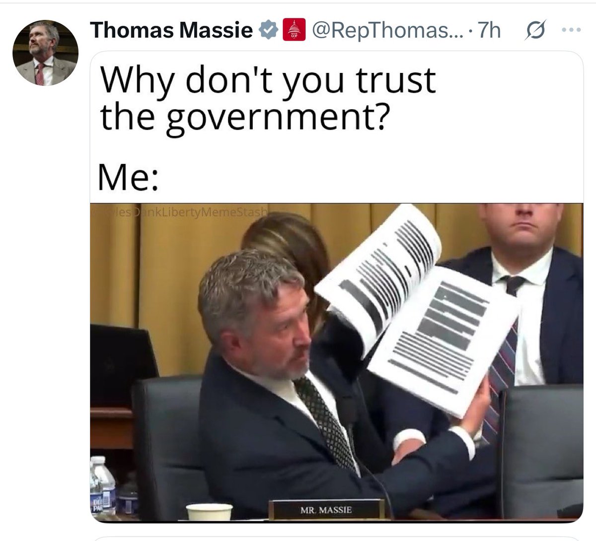 Do you trust the government?