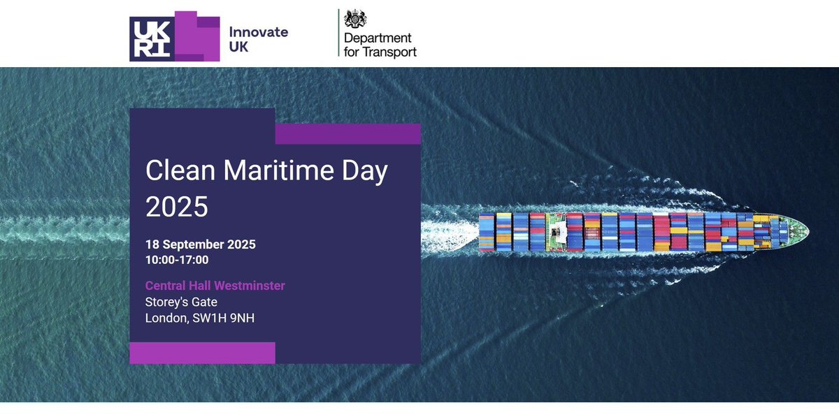 Great to be with 1000 new friends at Clean Maritime Day 2025 in London—an impactful part of London International Shipping Week. Real action on marine decarbonization.
#LISW2025 #CleanMaritime #Decarbonization