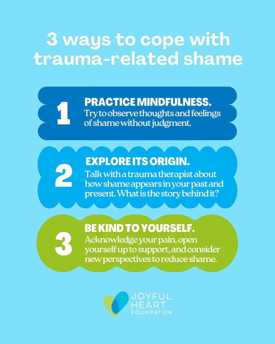 Shame can make you feel like you're damaged or defective, not good enough, afraid of being exposed for your brokenness, or even responsible for what happened to you. It's a common response to trauma. But with support in safe places, you can begin to heal. #shame #trauma #healing