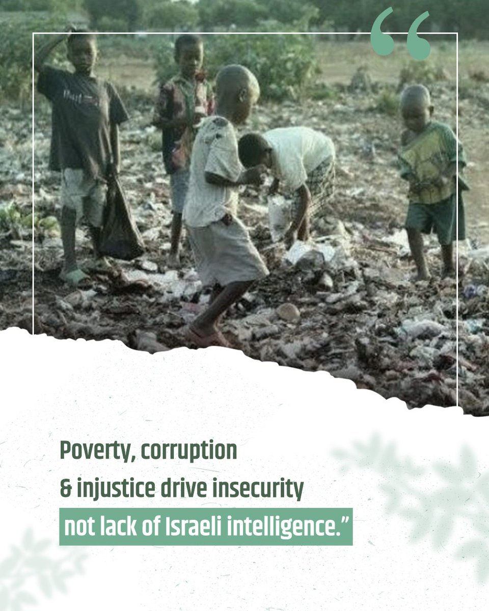 lailahgabtee's tweet image. “Poverty, corruption &amp;amp; injustice drive insecurity — not lack of Israeli intelligence.” #RootCauses #JusticeEqualsSecurity