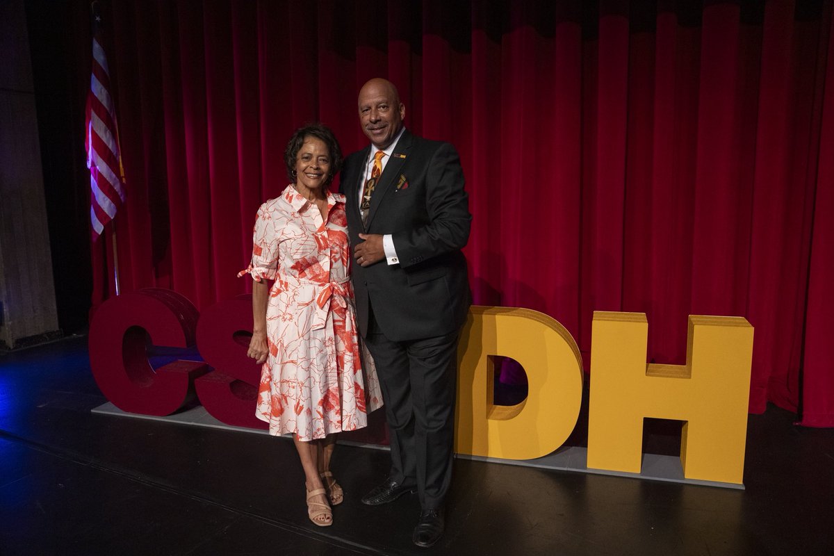 CSUDHPrezParham's tweet image. Honored to speak at Fall Convocation today — a special moment for us to reflect, reconnect, and look ahead to another exciting year at CSUDH. Let’s move forward together, Toros!