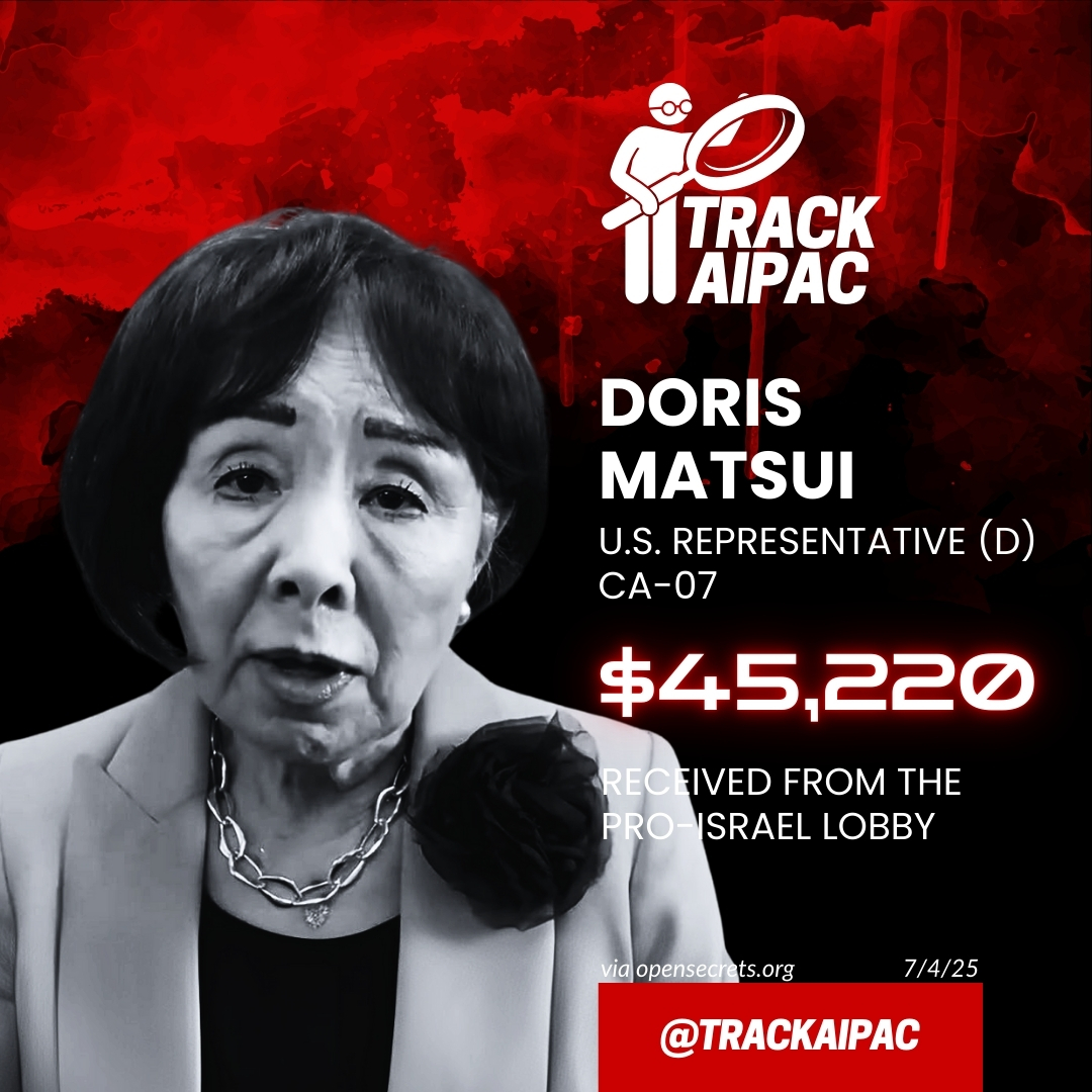 AIPAC Tracker (@trackaipac) on Twitter photo 🎉 ENDORSEMENT ALERT! 🎉
We're proud to endorse <a href="/MaiForUs/">Mai Vang for Congress</a> for Congress! A true champion for human rights in #CA07!
She's challenging AIPAC-backed Doris Matsui, a status-quo politician who has enabled genocide by rubber-stamping endless military aid to Israel, putting a 🎉 ENDORSEMENT ALERT! 🎉
We're proud to endorse <a href="/MaiForUs/">Mai Vang for Congress</a> for Congress! A true champion for human rights in #CA07!
She's challenging AIPAC-backed Doris Matsui, a status-quo politician who has enabled genocide by rubber-stamping endless military aid to Israel, putting a