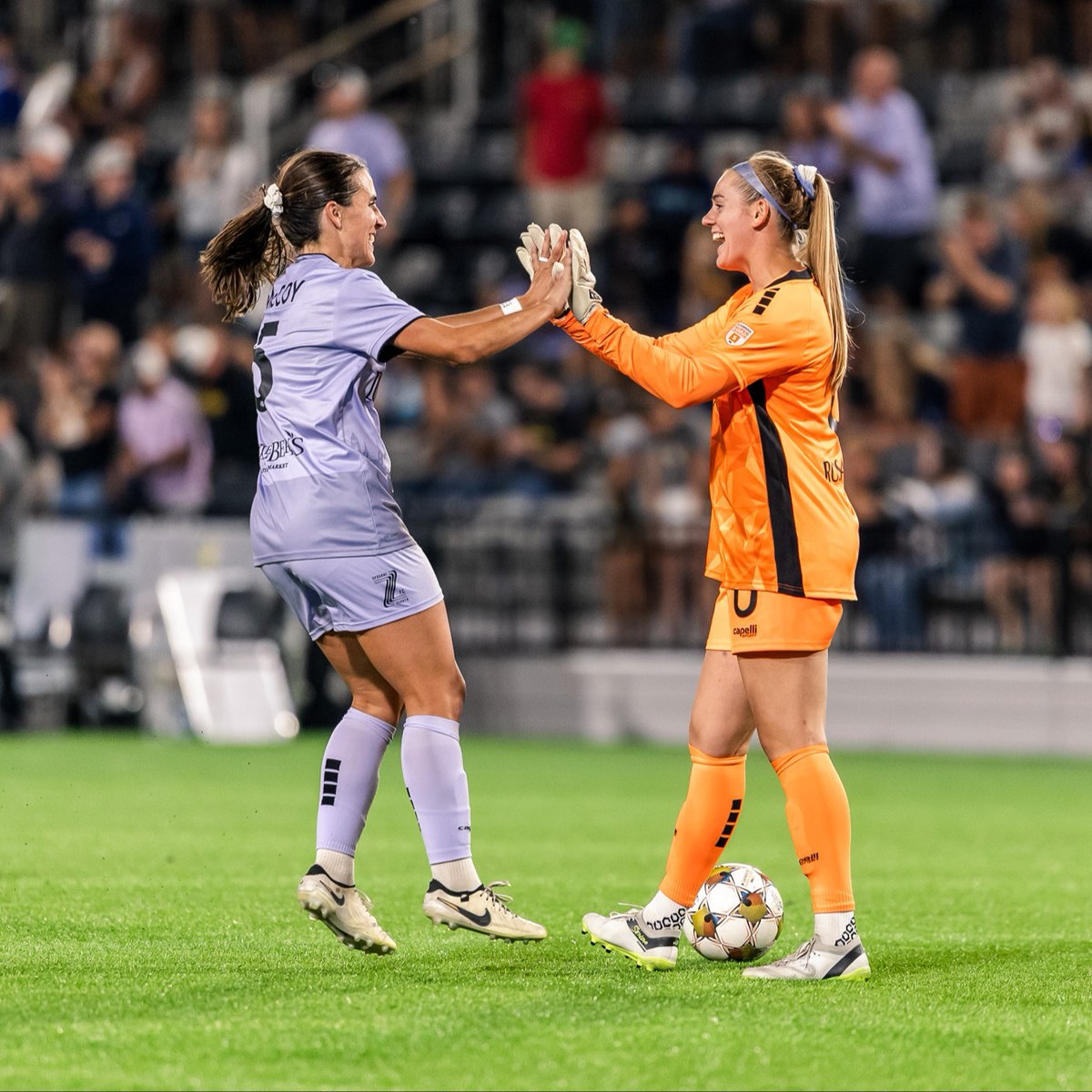 spokanezephyrfc's tweet image. Nothing better than a home win in our new Lilac City Capelli jerseys 💜

Mark your calendars for our next home match on October 4th vs. Lexington! 🎟️ link in bio! 

#SpokaneZephyrFC #GainbridgeSuperLeague #LetsGoSpo #WestWindsRising
#WelcomeToTheEdge