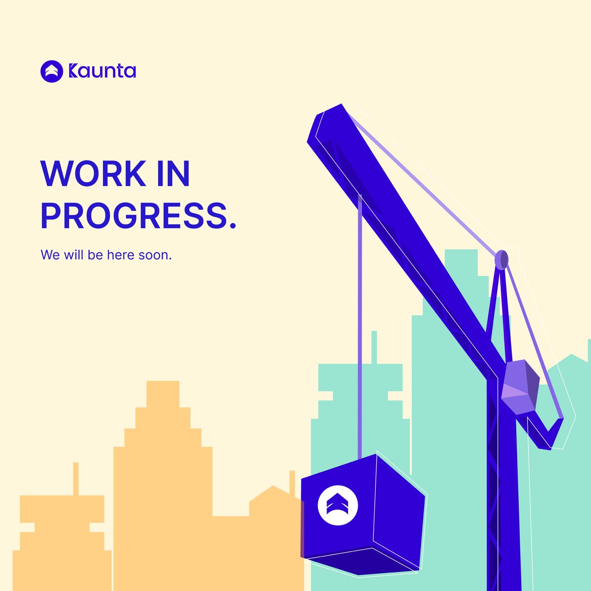 We’ve broken ground. 🚧

Kaunta is not “just another app.” We’re building a WhatsApp-first financial assistant, designed for the way we already live, chat, and transact.

From airtime and bills to stable-coin off-ramps, savings and MUCH MORE — it all begins here. 💜

Stay tuned.