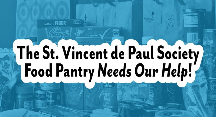 SVDP Food Pantry will be having a fundraiser! A Fun Evening with Dueling Piano Dudes! 

When: 11/1/25
Time: 7-9 pm
Where: St. Catherine’s

Tickets: $25.00 per person, $40 a couple.

Tickets go on sale in the beginning of October.

For more info: ow.ly/Xpws50WXvJS