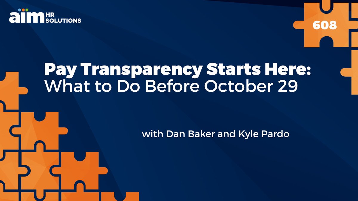 aimhrsolutions's tweet image. Pay transparency isn’t neutral—it’s a trust test. MA’s law goes live Oct 29. Handle it well, you build culture. Handle it poorly, you spark quiet turnover. 🎧 loom.ly/cRnS6nQ