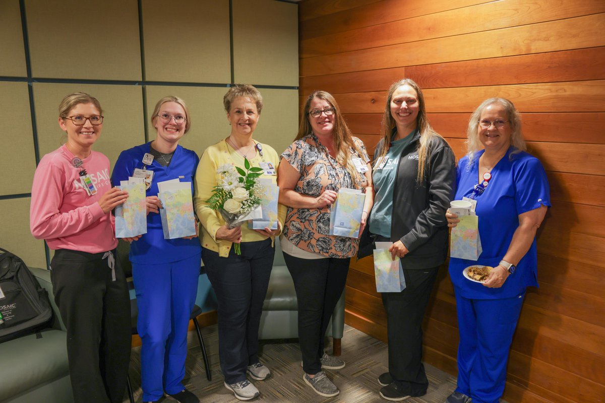 During Caregiver Week last week, we also celebrated annual service awards. These awards honor caregivers who have shown dedication and loyalty to Mosaic.

Thank you to all of our caregivers for your many years of service to our patients and each other!