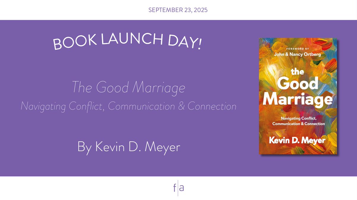 📚 NEW BOOK RELEASE 📚

Fedd Agency's Kevin D. Meyer's, “The Good Marriage" is out now! 🎉🙌

Get your copy here: bit.ly/4naAAy1

#TheFeddAgency #FeddBooks