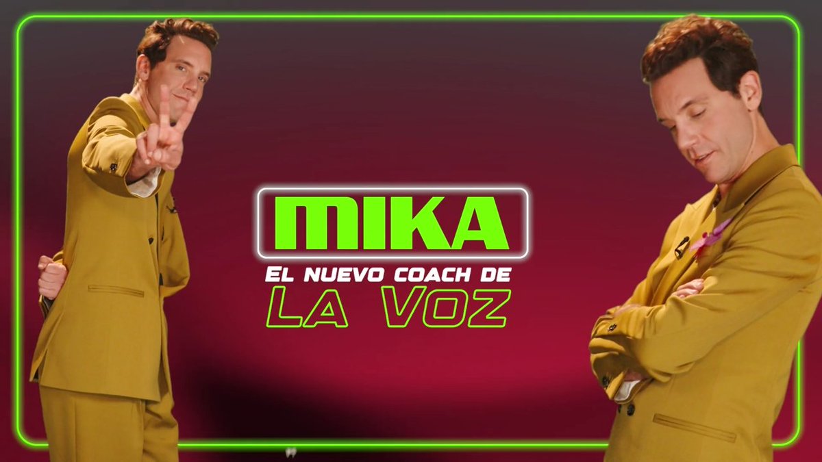 MikaFanClub's tweet image. 🇪🇸 @mikasounds 
"Ser coach en #LaVoz España es una experiencia increíble. 
Es una aventura nueva, pero es una cultura tan rica que tiene cosas que nunca he escuchado ni sentido”
antena3.com/programas/la-v… via @antena3com