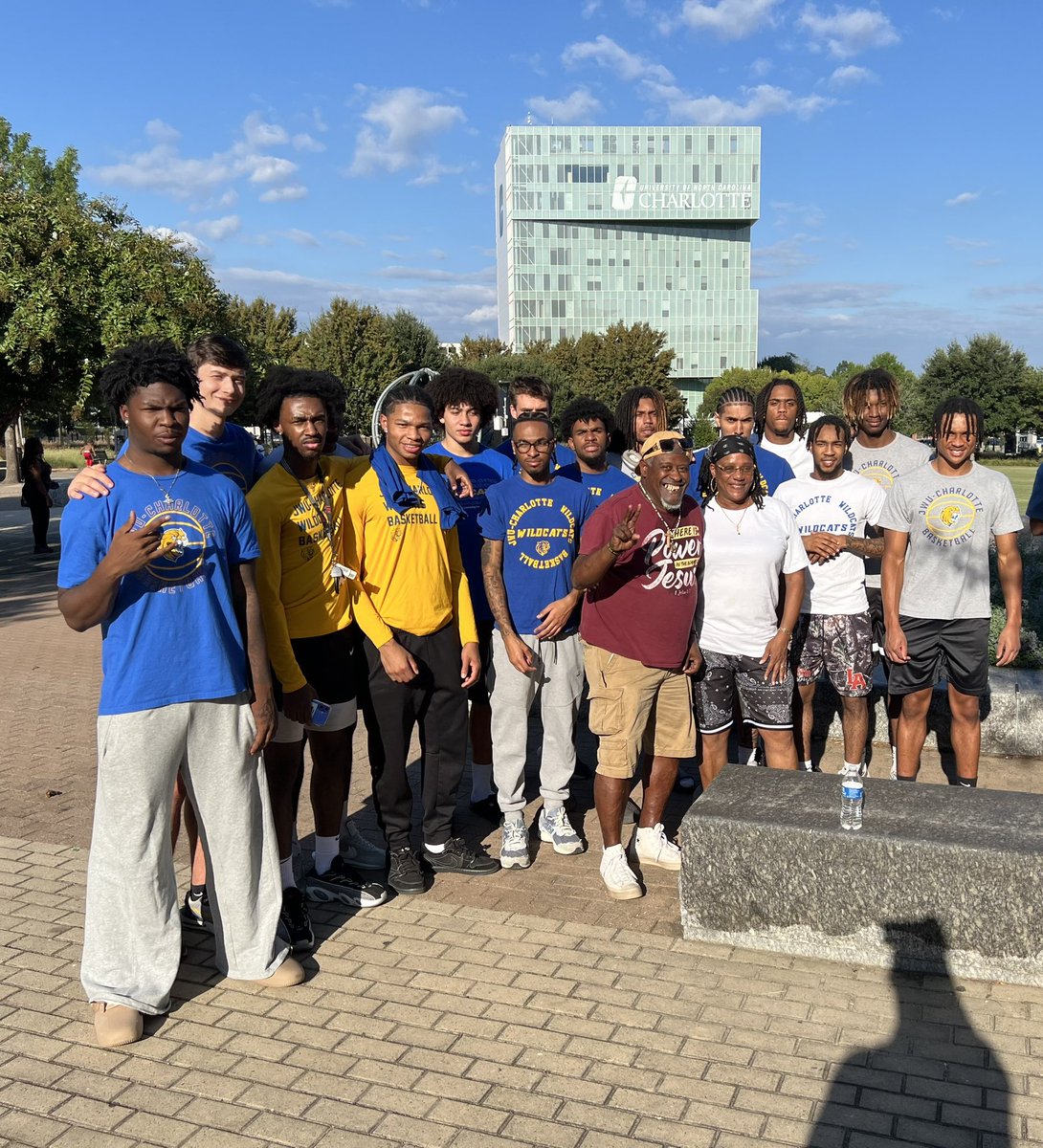 JWU Charlotte Men’s Basketball in the community! 

#WildcatFamily