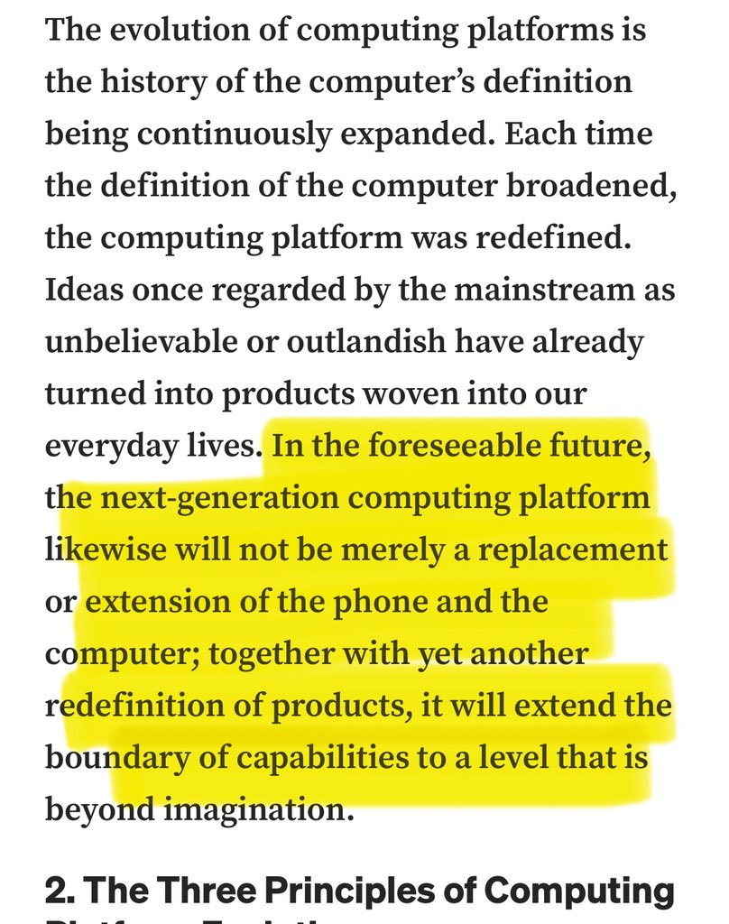 SamCSCole's tweet image. This is an excellent overview of the state of VR/AR
“truly world-changing breakthroughs must begin before the industry is mature. They require persevering for years despite misunderstanding, through lonely exploration and persistent effort, before success finally comes… Here's…