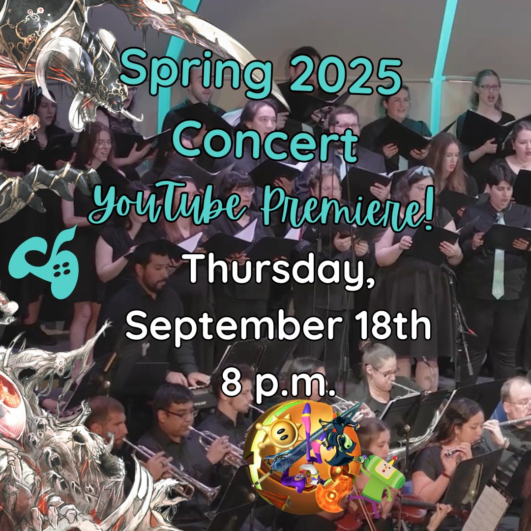 The premiere link for our Spring 2025 concert!
youtu.be/909-z7EgfS4