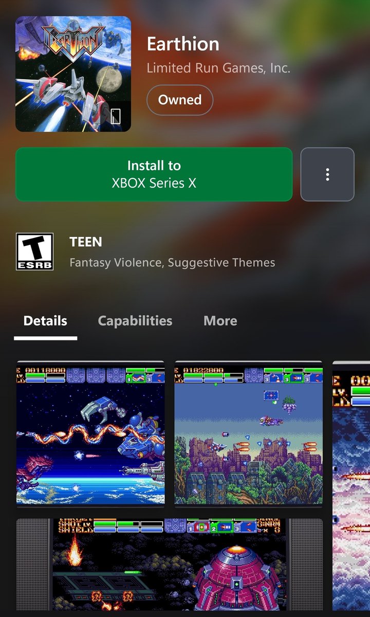 NeoInfanterist's tweet photo. Earthion is out today, Let's GO! #Xbox #SHMUP #Earthion https://t.co/CnFAsMomg1