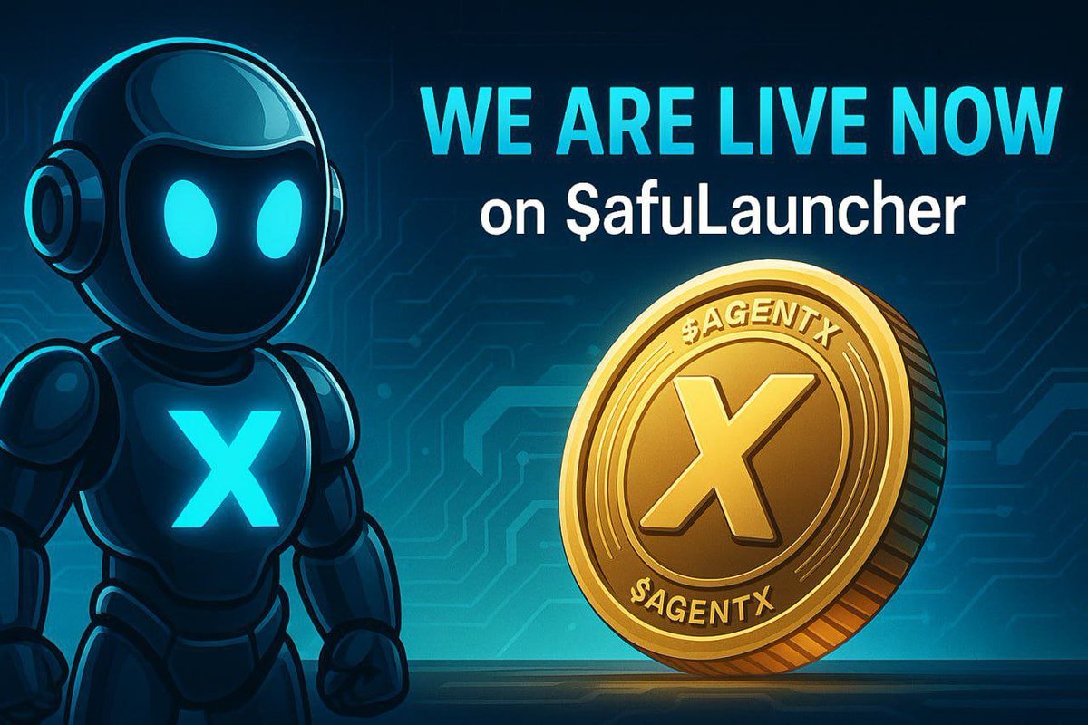 🚨 We Are LIVE on SafuLauncher! 🚨

The wait is over. AgentX is officially live on SafuLauncher
 — the most secure and community-driven launchpad in crypto.

🟢 Be early. Be bold. Be legendary.
Buy now and join the $AGENTX movement.

👉 Buy $AGENTX Now
🔗app.safulauncher.com/trade/0x51bD42…