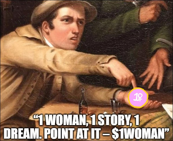 onewomanToken's tweet photo. @RaydiumProtocol $1WOMAN can change ur life. https://t.co/YN5KgZPhIb