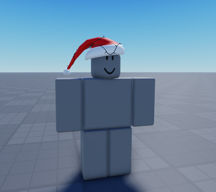 b9dis's tweet photo. Another UGC ( christmas hat ) 

#RBXDev #robloxstudio #ugccommunity #UGCcreator #RobloxDev https://t.co/o0zmGzQwfL
